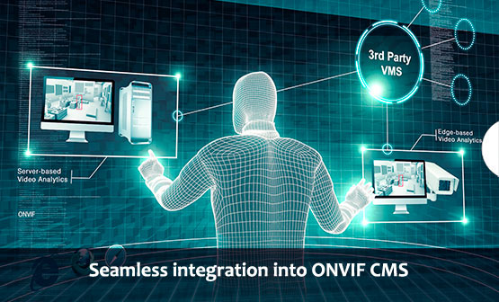 Seamless integration into ONVIF CMS