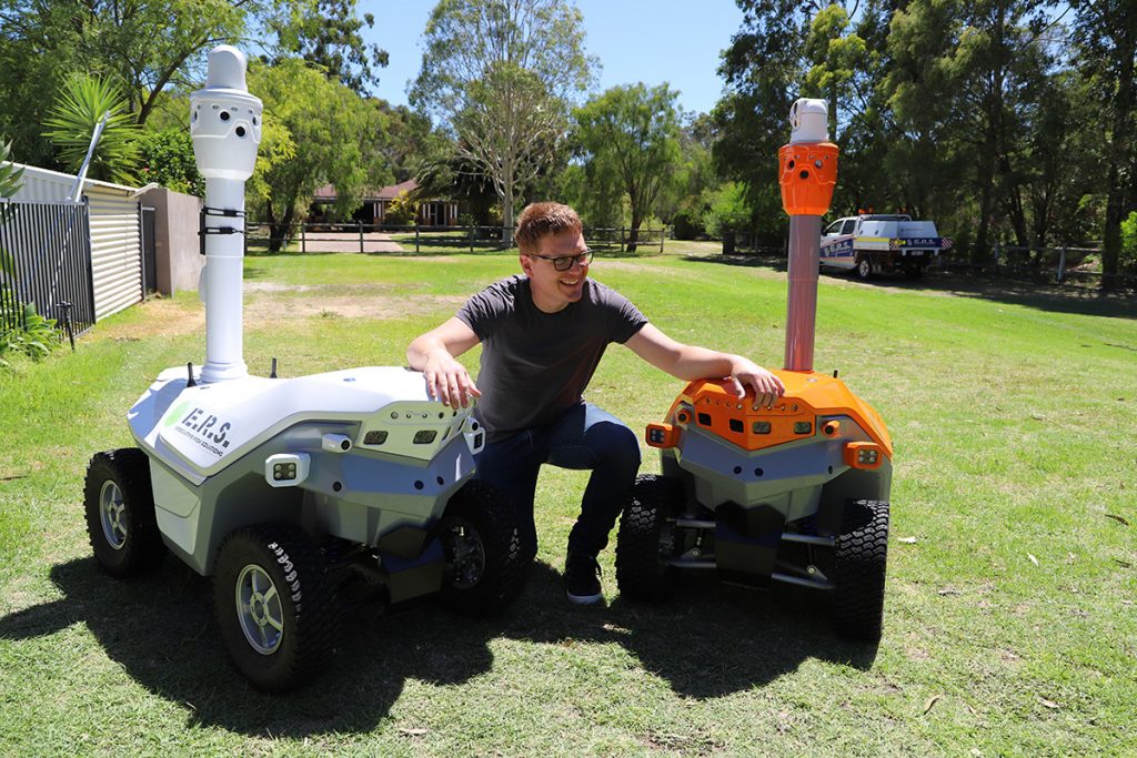 First guard robots in Australia