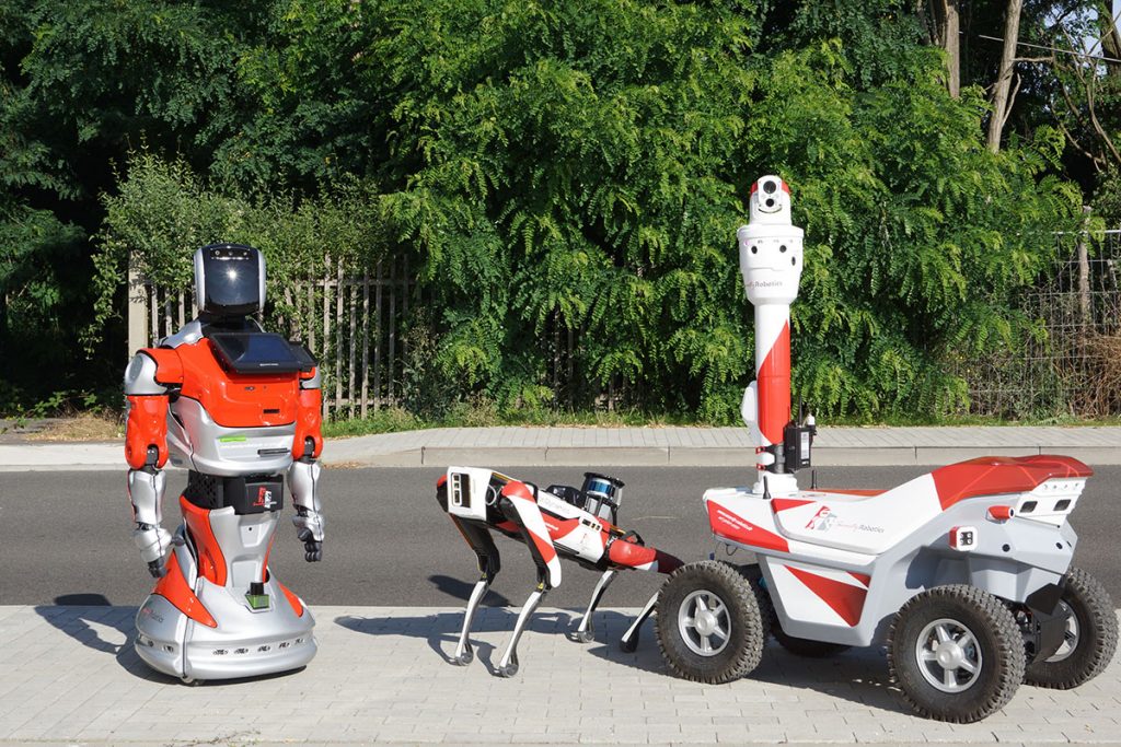 Security robots in Germany
