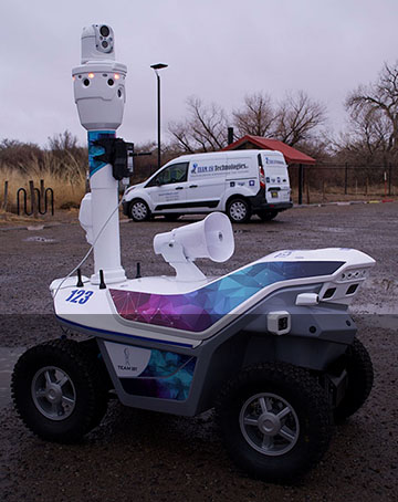Robotic Security Team for Intelligent Surveillance and Patrolling